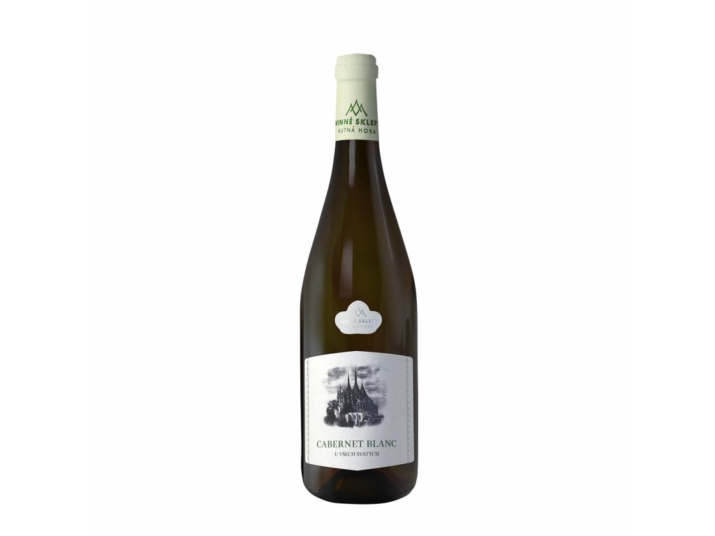 BIO Cabernet Blanc 2019 a 2021 0,75 l Vinné sklepy Kutná Hora